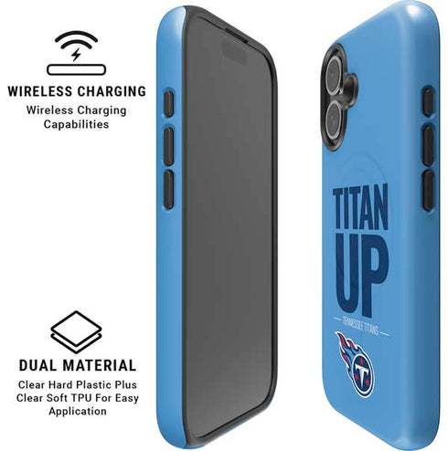 NFL Tennessee Titans Team Motto iPhone 16 Plus Magsafe Impact Case